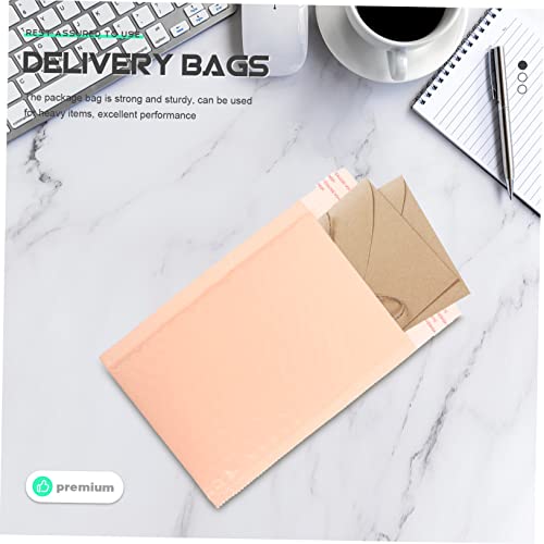Ciieeo 50 Pçs Saco De Bolhas Envelopes Kraft Sacos De Enchimento De Espuma Para Embalagem De Roupas