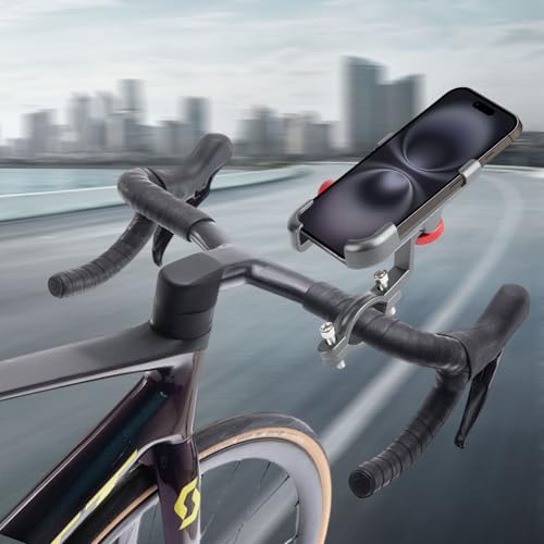 Support de téléphone pour moto résistant à libération rapide vélo - 6