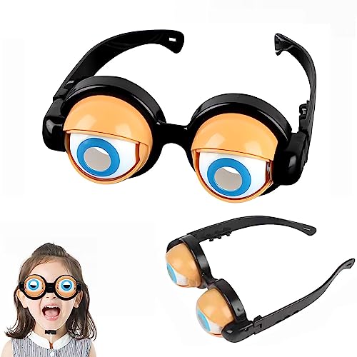 Mitgebsel Kindergeburtstag 3 4 5 6 7 8 9 9 Jahre Mädchen Jungen, Party Lustige Brille Mit Augen Kinder Foto Requisiten Party Brillen Spielzeug, Spassbrillen Kinderbrillen Spielzeug Halloween