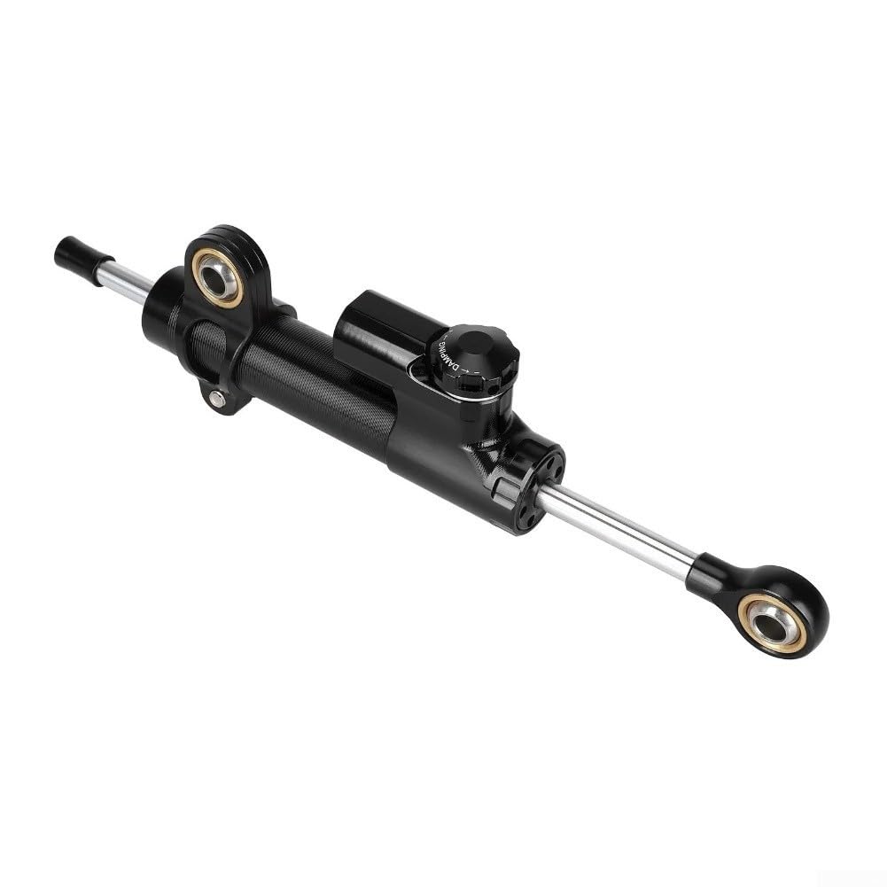 Amortisseur de direction Kukirin G3-Pro 2024 | Stabilisateur de direction en aluminium/pièce de rechange | Amortisseur de stabilisation de guidon de moto (rouge)