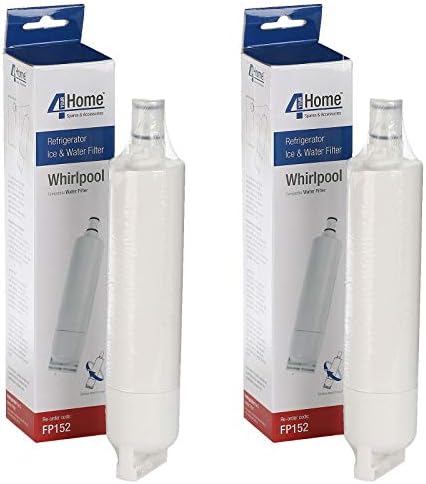 First4Spares Type SBS002 Water Filter Cartridges For Whirlpool Fridges & Freezers Pack x 2