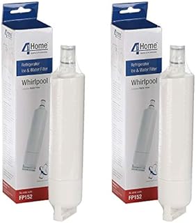 First4Spares Type SBS002 Water Filter Cartridges For Whirlpool Fridges & Freezers Pack x 2