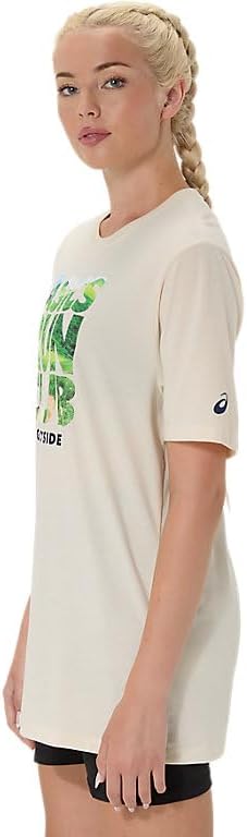ASICS Unisex Run Outside Club Short Sleeve TEE Running Apparel