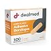 Dealmed Sheer Plastic Flexible Adhesive Bandages, Sterile with Non-Stick Pad, 1" x 3", 100 Count