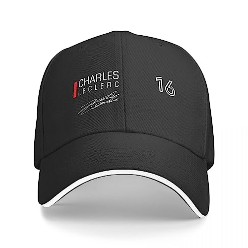 TQASER Basecap Charles Leclerc Cap Baseballmütze Beach Caps Damen Herren Geschenk