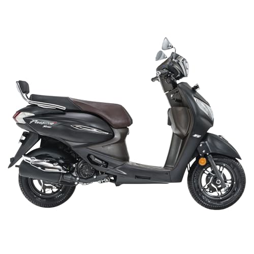 Hero MotoCorp PLEASURE+ 110 BS6 FI VX DRSC (OBD2B) Scooter Matte Black Booking for Ex-Showroom Price