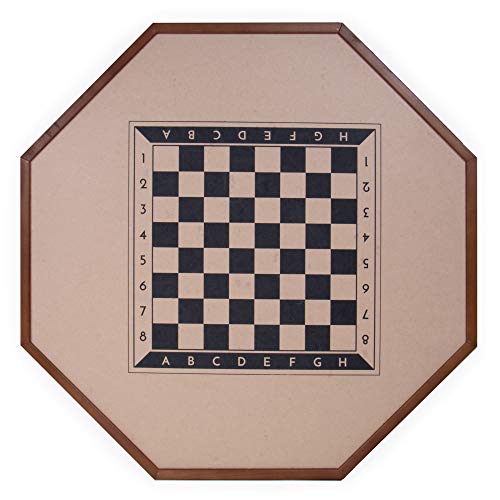 "Crokinole & Checkers Board Game" - Image 6