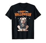 Photo Gallery felice halloween inglese bulldog dog lover maglietta Photo Gallery felice halloween inglese bulldog dog lover maglietta