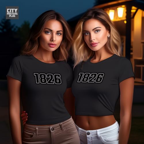 Crop top noir 1826 idéal pour vos sorties en terrasse - 4