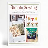 Leisure Arts Simple Sewing Book - Easy Sewing Projects for Beginners Including Pillows, Banner, Wallet, Pillowcase and Elephant - 48 Page Softcover Pattern Book