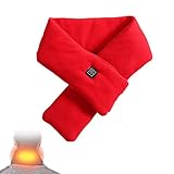 heater pad flexitank [FAST HEATING SCARF] --- Heating pad for neck after pressing the switch for 3 seconds, you can feel the warmth of the temperature spread in the neck for blood circulation and comfortable relaxation. heated neck wrap No radiation. 45-minute auto-off and overheat protection ensures safety.