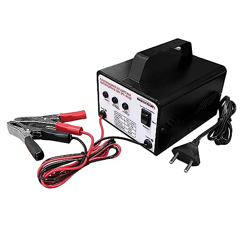 Carregador De Bateria Automotivo Até 300a 12v Bivolt Protection Pt-450