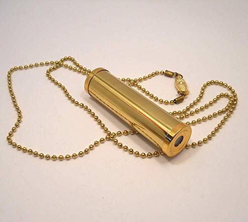 Mini Kaleidoscope Necklace, Necklace Kaleidoscope, Gold, Brass Kaleidoscope