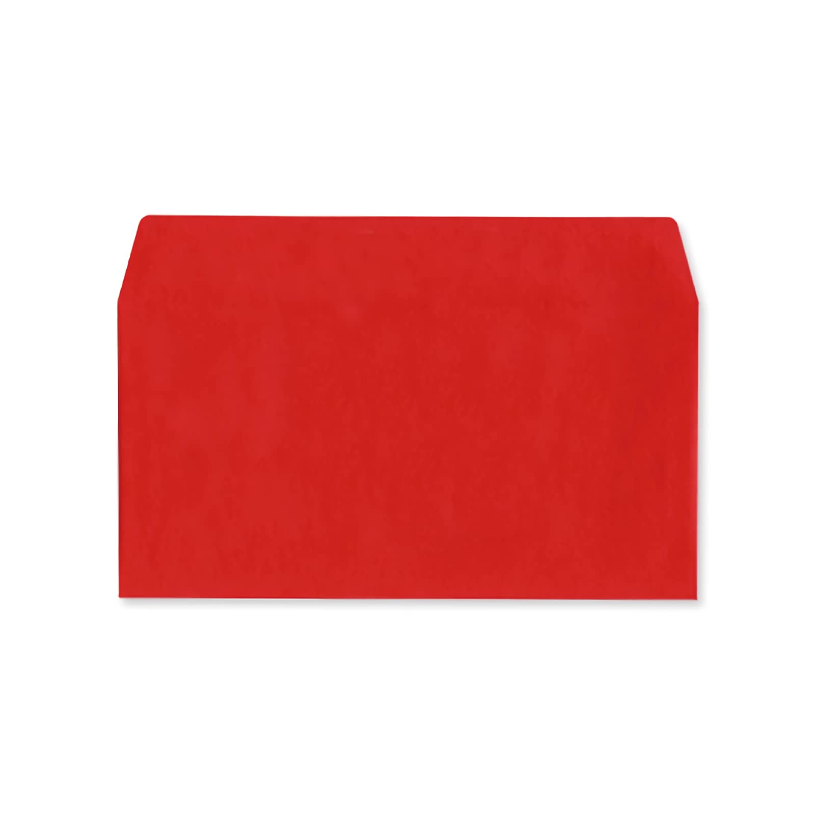 Amazon | 洋0封筒 レッド 85g 【100枚】 洋長3 長3横 カラー カラー