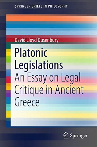 Buy Platonic Legislations — BookShops.in