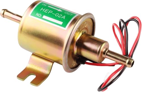 Elektrische Kraftstoffpumpe, Universal 12V HEP-02A Dieselpumpe, Elektrische Benzinpumpe, Hochleistungs-Druck-Dieselpumpe, Niederdruck Electric Fuel Pump, Auto Kraftstoffpumpe Universelle