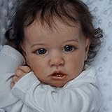 Greewen Cute Headband Elf Reborn Baby Dolls Alive Fun Educational Toys Birthday Gift Dolls...