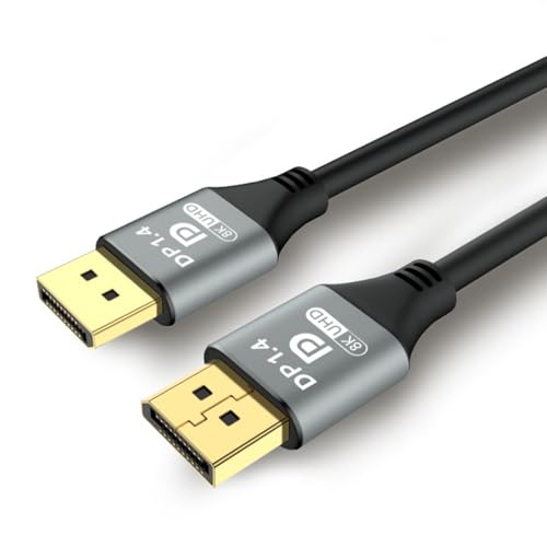 Znoogrn DisplayPort 1.4 Cable DP 8K Cable, DisplayPort to DisplayPort Cord, Dynamic HDR and 3D DP to DP Video Cord Compatible with Gaming Monitor, PC, Laptop, Dell, HP, Projector, TV -  ZN-038 cable