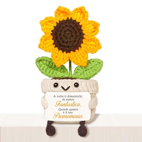 Giftasy Regalo Donna Compleanno, Regalo Amica Compleanno - Adorabile Girasole