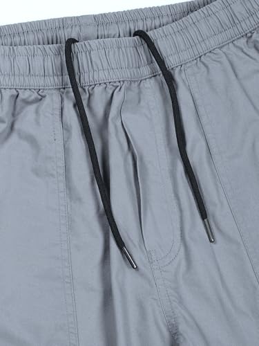 Image of Thomas Scott Men's | Solid | Light Weight | Breathable Fabric | 6 Pockets | Mid Rise | Loose Fit | 100% Cotton | Elasticated | Chino Trouser | Pants