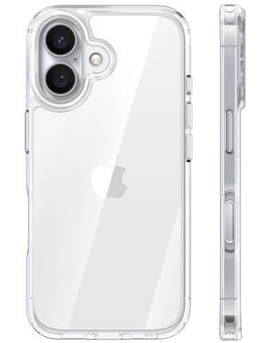 TORRAS iPhone 16 Crystal Clear Case