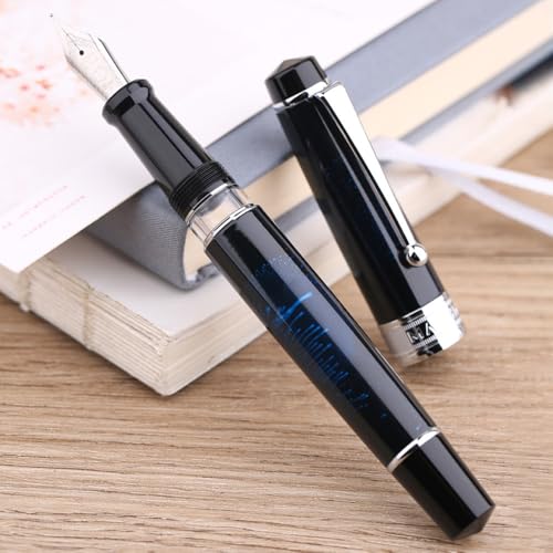 Stylo-plume en métal à piston pour écrire vos carnets de notes à la maison - 3