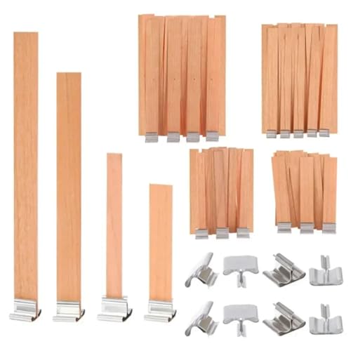 Mechas de madera para velas paquete 200 unidades