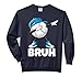 Boys Baseball Graphic Tee Teen Apparel Cute Meme Bruh Comfort Colors Adult Sweatshirt