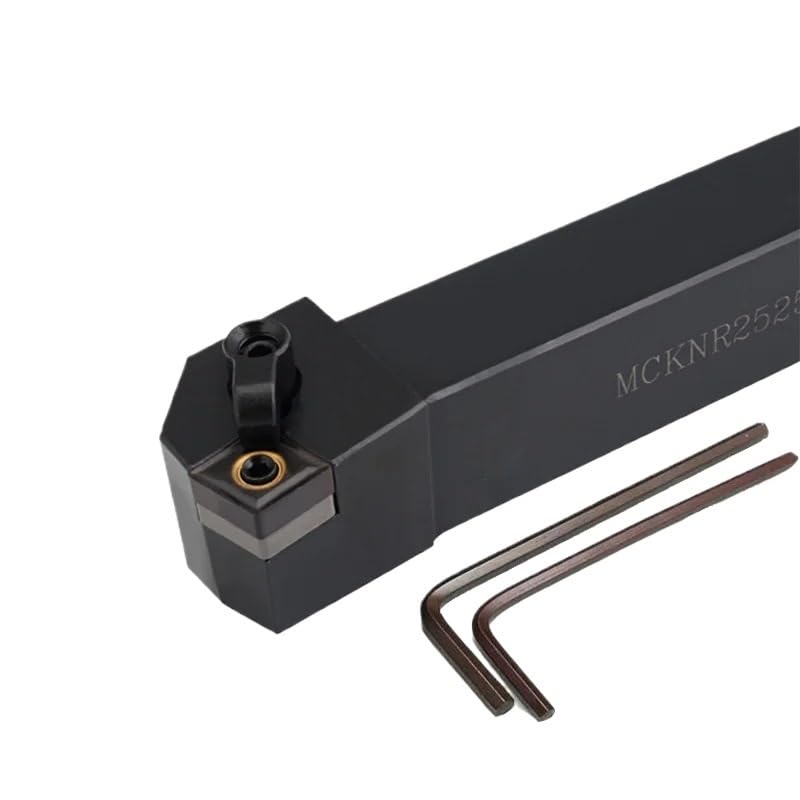 1pc MCKNR1616H12 MCKNR2020K12 MCKNR2525M12 MCKNR2525M16 External Turning Tools Holder MCKNL Lathe CNC Cutter Tool for CNMG Inserts(MCKNL1616H12)