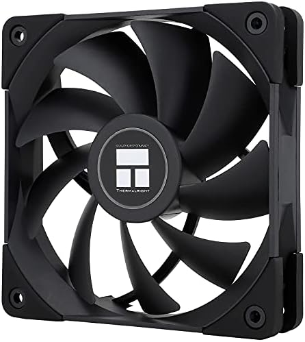 Thermalright TL-C12015B 120mm Slim Fan, 15mm Thick, PWM Control, 1800RPM, High Performance Slim Fan