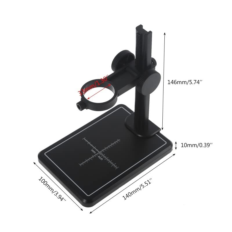 Support réglable 33 cm pour microscope numérique USB et loupe - 3