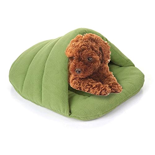 Hammock LLD Slipper tapis en peluche de taille M pour niche chiens et chats verte