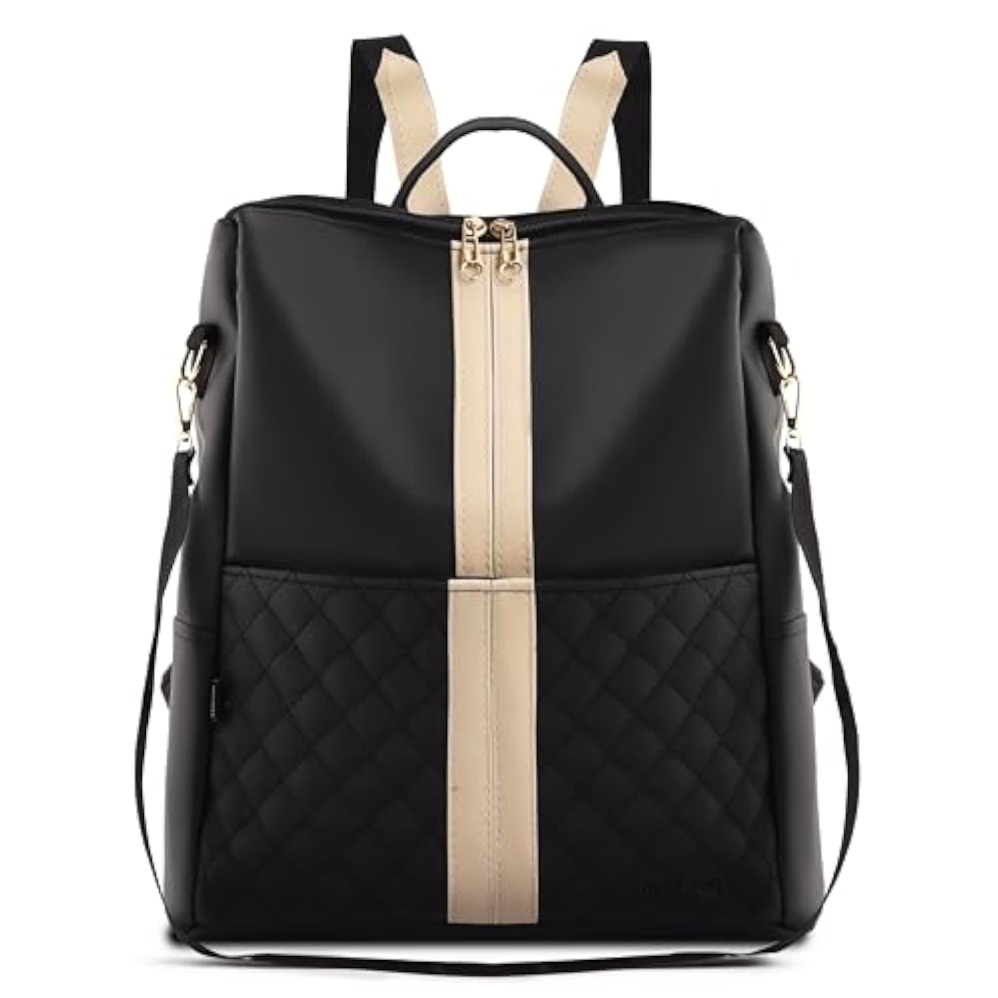 Women's PU Leather Stylish Office & Travel Backpack