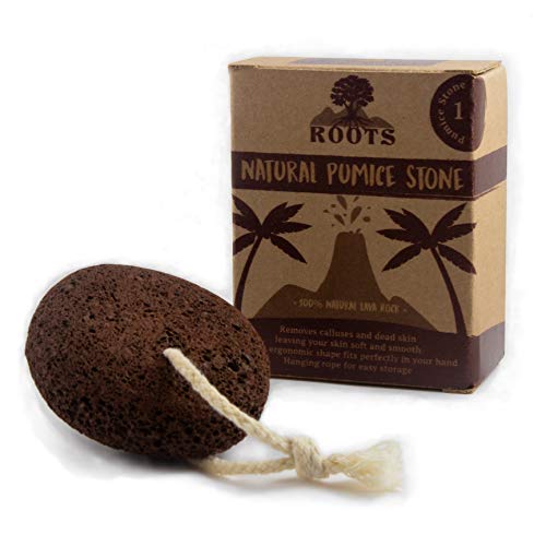 Premium Pumice Stone for Feet (Large) with Gift Box | Natural Earth Lava Rock | Pedicure Exfoliator for Callus Removal | Dry Dead Skin Scrubber for Foot, Heels, Elbows, Hands