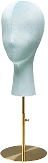 SECRET DESIRE Mannequin Head Hat Rack Fabrics Block Model Manikin Head for Jewelry Wig Hat Blue|Makeup Box For Storage|Make Up, Cosmetic, Skincare Organiser For Women|-picture-55