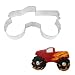 R&M Monster Truck 5" Cookie Cutter in Durable, Economical, Tinplated Steel