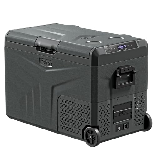 Yolco TCX50 CARBON, Nevera de compresor portátil, Black