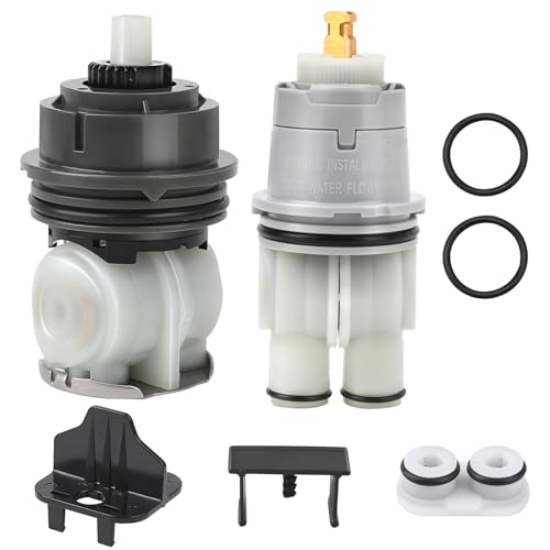 RP46074 Delta Shower Cartridge, RP46463 Delta Shower Cartridge Replacement for Delta 13/14 Series, Universal Delta Monitor 17 Series (2006-Present) Bathtub Shower Faucet Replacement Parts Repair Kit