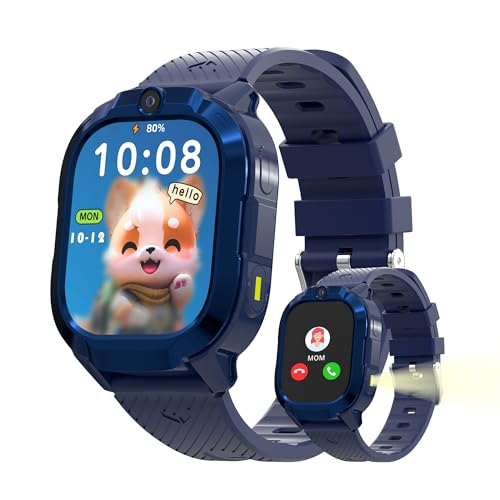 Kids Watch with GPS Tracker Blue