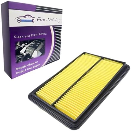 FUN-DRIVING Replacement Engine Air Filter for Nissan ROGUE(2014-2020),ROGUE Sport (2017-2022),Qashqai (2017-2022)