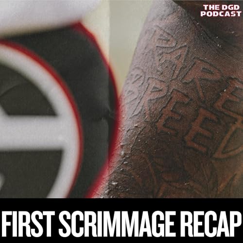 UGA First Scrimmage Recap & AP Preseason Poll Reaction Podcast Por  arte de portada
