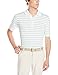 GREG NORMAN Collection Herren Poloshirt ML75, Stretch, orientalisches Streifenmuster, weiß, 58