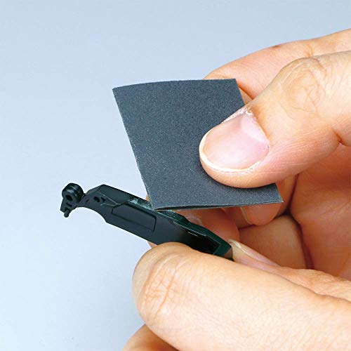 Papier abrasif imperméable GodHand Tools lot de 4 feuilles pour ponçage de précision - 2