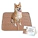 EZwhelp 27" x 32" Machine Washable, Reusable Pee Pad/Quilted, Fast Absorbing Dog Whelping Pad/Waterproof Puppy Training Pad/Housebreaking Absorption Pads