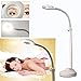 Produktbild SUN RDPP Beauty Stehlampe, Schönheitssalon Tattoo-Lampe LED-weiche Licht-8x Pore Lupe Licht Schönheit Nagelleuchte Stehleuchte
