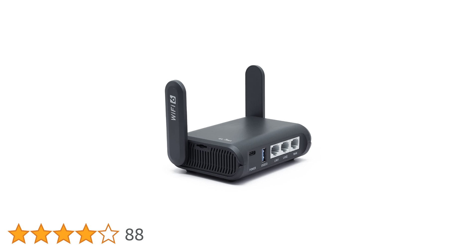 Amazon.co.jp: GL.iNet GL-AXT1800 (Slate AX) WiFi Router, WiFi6