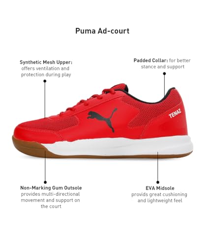 Image of Puma Unisex Adult Adcourt Badminton Shoes