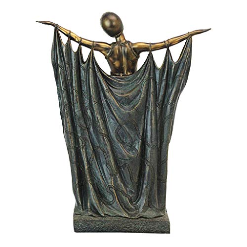 Design Toscano QL1436314 Queen Semiramis Exotic Dancer Art Deco Statue thumb #2
