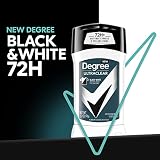 Degree Men MotionSense UltraClear Black+White Antyperspirant Stick 2,7 oz 4 ct