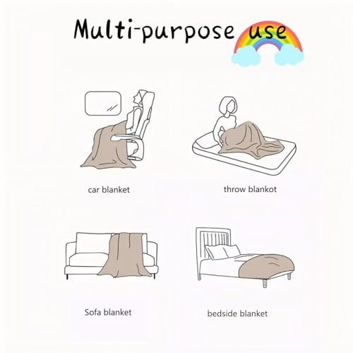 Chenille Sofa Cover - Cat-Proof & Anti-Scratch Couch Protector Slipcover with Tassels | Universal Fit for 1 2 3 4 Seater L U Sofas | Simple Modern Solid Colour Sofa Throw (Coffee, 130 * 180cm)